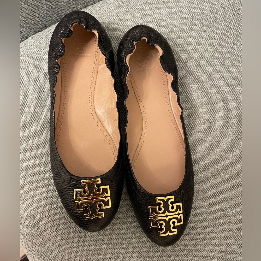Tory Burch Leather Flats